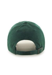 47 Brand - 47brand czapka Los Angeles Dodgers kolor zielony z aplikacją. Kolor: zielony. Wzór: aplikacja