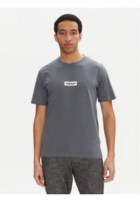 Jack & Jones - Jack&Jones T-Shirt Split 12273182 Niebieski Regular Fit. Kolor: niebieski. Materiał: bawełna