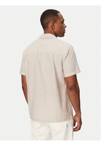 Jack & Jones Koszula Breeze 12288594 Beżowy Relaxed Fit. Kolor: beżowy. Materiał: bawełna #3