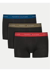 TOMMY HILFIGER - Tommy Hilfiger Komplet 3 par bokserek UM0UM02763 Czarny. Kolor: czarny. Materiał: bawełna