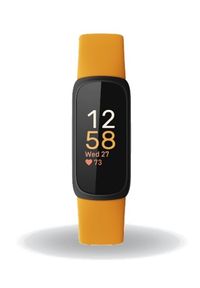 Opaska sportowa Fitbit by Google Inspire 3 żółty. Rodzaj zegarka: cyfrowe. Kolor: żółty. Materiał: skóra. Styl: sportowy #2