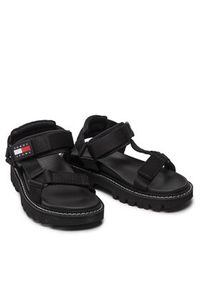 Tommy Jeans Sandały Chunky Sandal EN0EN01836 Czarny. Kolor: czarny. Materiał: materiał #4