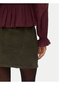 Vero Moda Spódnica mini Etta 10315342 Zielony Regular Fit. Kolor: zielony. Materiał: bawełna
