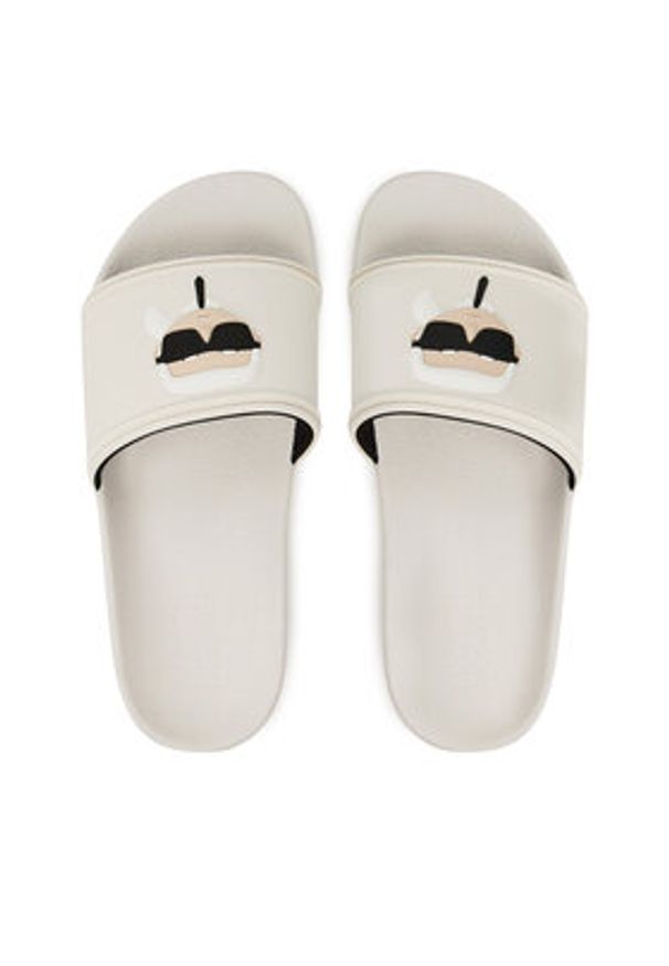 Karl Lagerfeld - KARL LAGERFELD Klapki Kondo 2.0 KL80905A Biały. Kolor: biały
