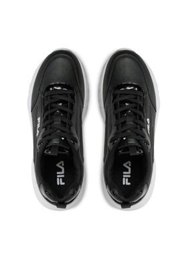 Fila Sneakersy Felice Wmn FFW0401.80010 Czarny. Kolor: czarny. Materiał: skóra