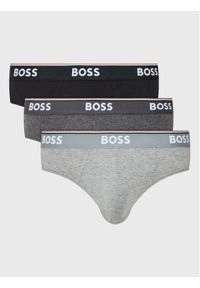 BOSS Komplet slipów Power 50475273 Kolorowy. Materiał: bawełna. Wzór: kolorowy #1