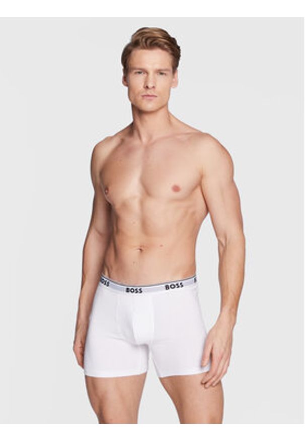 BOSS Komplet bokserek Power 50475282 Kolorowy. Materiał: bawełna. Wzór: kolorowy