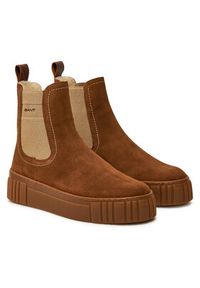 GANT - Gant Sztyblety 29553786 Brązowy. Kolor: brązowy. Materiał: zamsz, skóra
