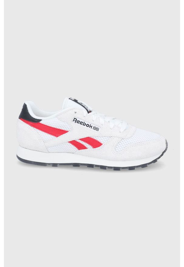 Reebok Classic - Buty Classic Leather. Nosek buta: okrągły. Zapięcie: sznurówki. Kolor: beżowy. Materiał: guma. Model: Reebok Classic
