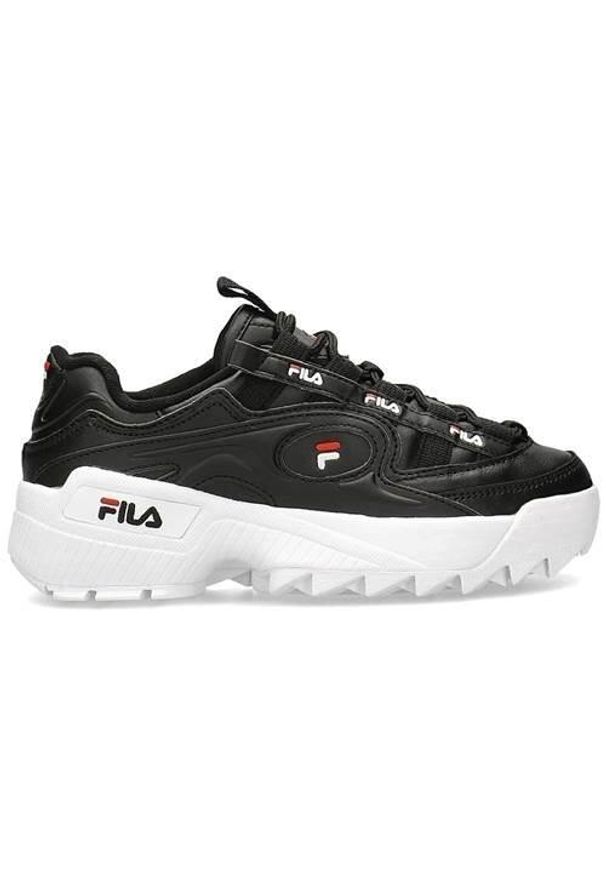 Buty do chodzenia damskie Fila Dformation Wmn. Zapięcie: sznurówki. Kolor: czarny. Materiał: materiał, syntetyk, skóra. Szerokość cholewki: normalna. Sport: turystyka piesza