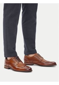 Clarks Półbuty Craftarlolimit 26171453 Brązowy. Kolor: brązowy. Materiał: skóra #5