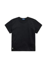 Polo Ralph Lauren T-Shirt 211967102002 Czarny Classic Fit. Typ kołnierza: polo. Kolor: czarny. Materiał: bawełna #6