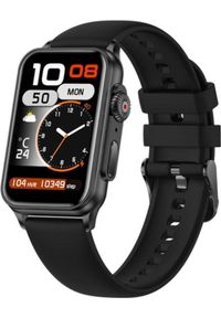 Smartwatch Rubicon SmartWatch Rubicon RNCF06 czarny silikon BT Call. Rodzaj zegarka: smartwatch. Kolor: czarny