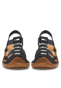 Rieker Sandały CEO-62850-14 Granatowy. Kolor: niebieski. Materiał: syntetyk #5