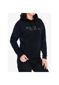 Bluza damska Black Diamond Mini Stacked Pullover Hoody. Kolor: czarny