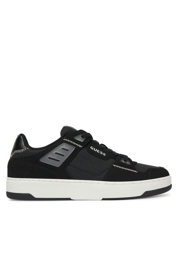 Sneakersy Guess. Kolor: czarny