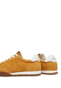 Patrizia Pepe Sneakersy PPJ365.09 Żółty ciemny. Kolor: żółty. Materiał: skóra, zamsz #7