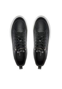 TOMMY HILFIGER - Tommy Hilfiger Sneakersy Lux Court Sneaker Monogram FW0FW07808 Czarny. Kolor: czarny