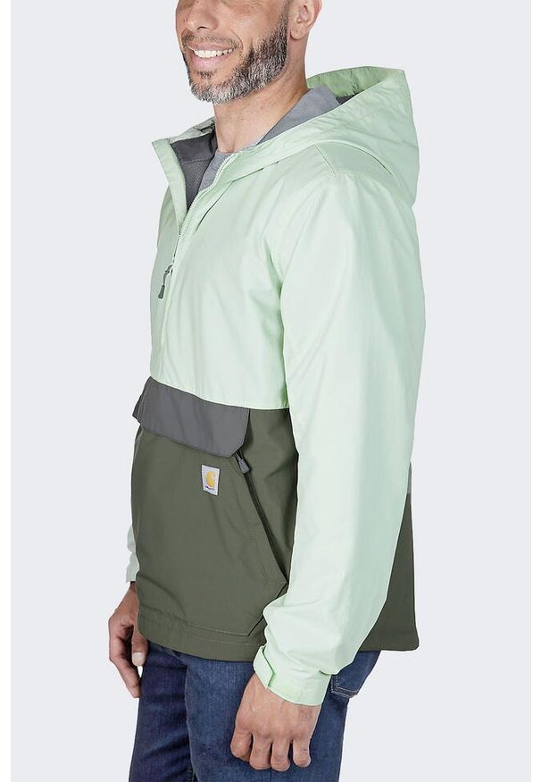 Kurtka męska przeciwdeszczowa Carhartt Anorak Rain Defender Lightweight. Kolor: zielony