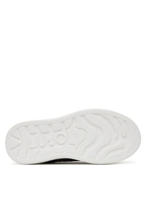 Liu Jo Sneakersy Babol 01 4A5737 TX098 Czarny. Kolor: czarny. Materiał: skóra