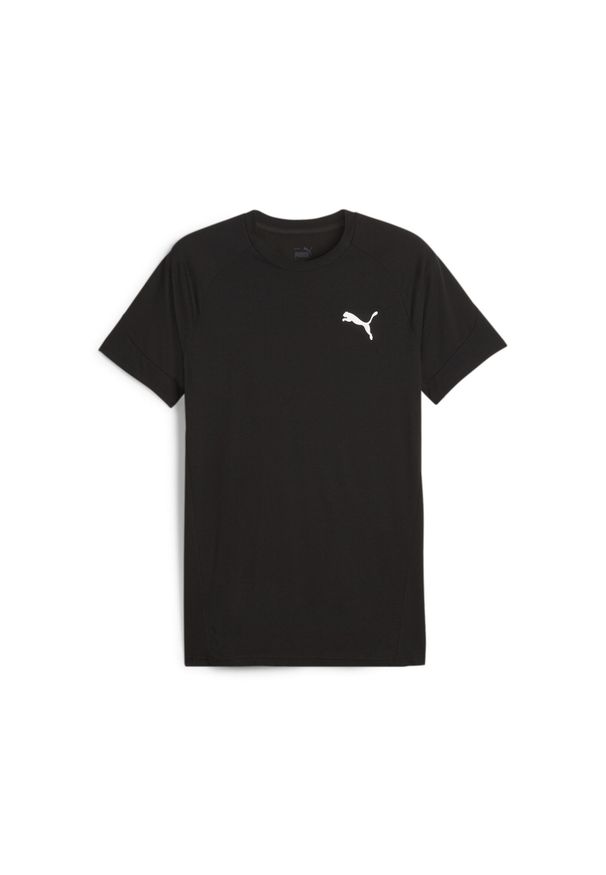 Puma - Męska koszulka Evostripe PUMA Black. Kolor: czarny