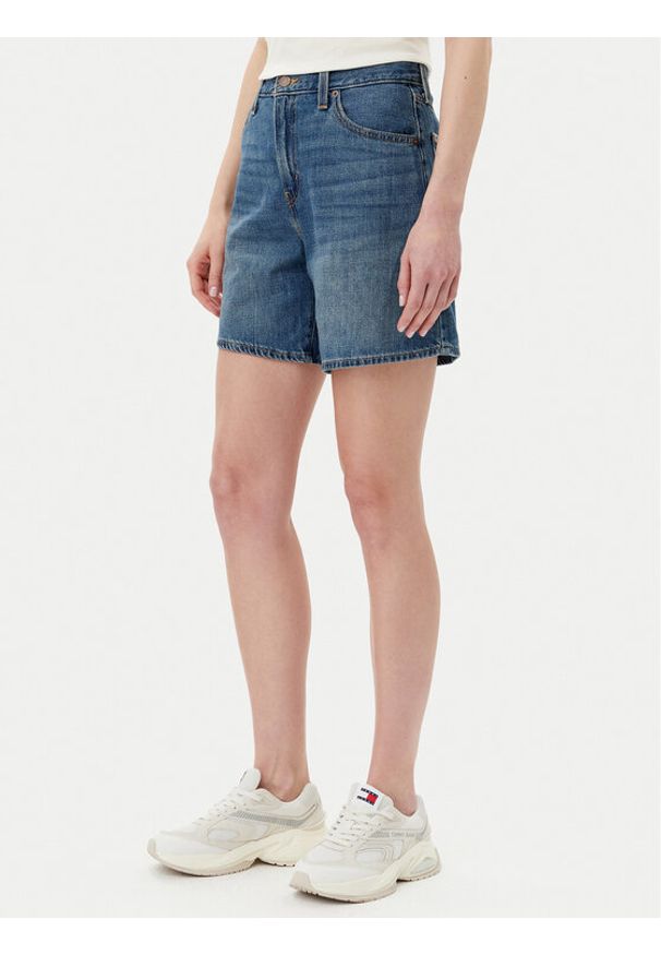 Levi's® Szorty jeansowe A9311-0017 Niebieski Baggy Fit. Kolor: niebieski. Materiał: bawełna