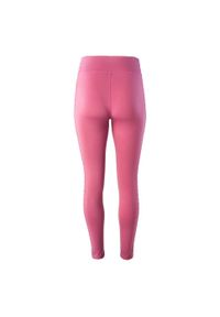 IQ - Damskie Legginsy Shoa. Kolor: fioletowy, pomarańczowy, różowy, wielokolorowy. Sport: bieganie