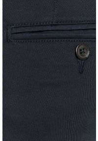 Selected - Spodnie. Kolor: niebieski. Materiał: tkanina, bawełna, poliester, elastan. Wzór: gładki #2