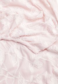 Born2be - Różowy Letni Komplet z Domieszką Wiskozy Bluzka z Wiązaniem z Tyłu i Spódnica Mairir. Kolor: różowy. Materiał: wiskoza #3