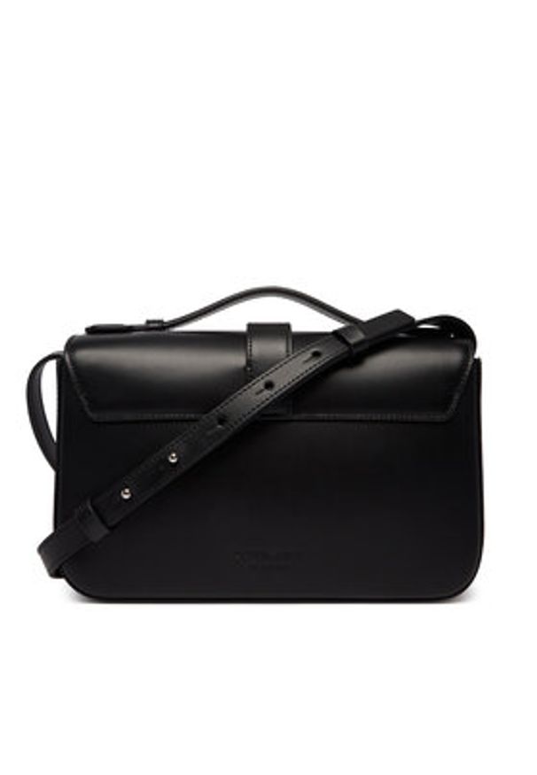 Emporio Armani Torebka EW004419 AF25356 UC001 Czarny. Kolor: czarny. Materiał: skórzane