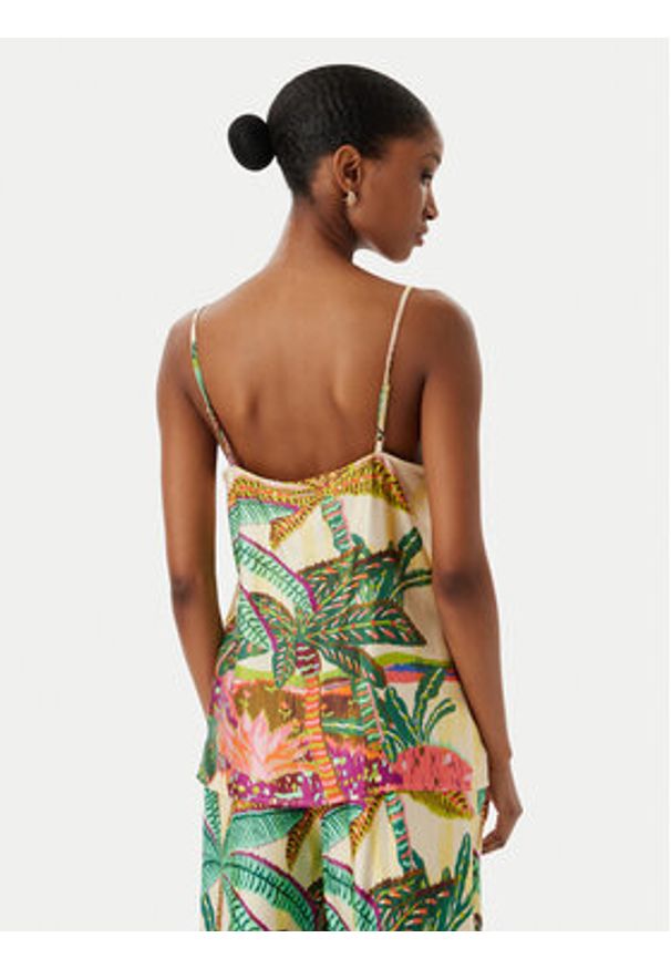 LOLA CASADEMUNT Top LS2615012 Kolorowy Regular Fit. Wzór: kolorowy