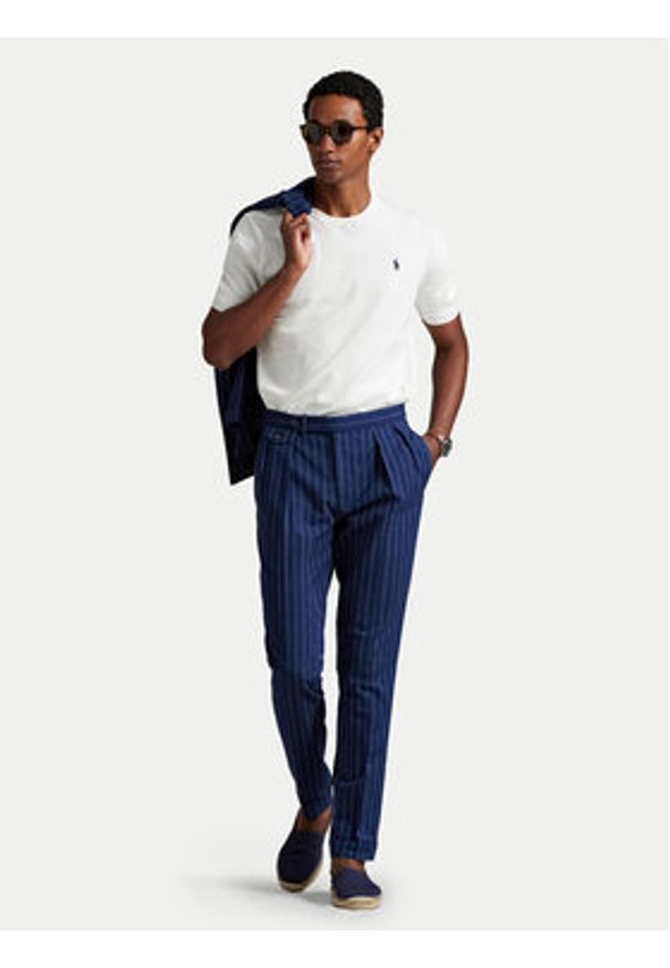 Polo Ralph Lauren T-Shirt 710980681004 Biały Regular Fit. Typ kołnierza: polo. Kolor: biały. Materiał: bawełna