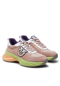 Pinko - PINKO Sneakersy Ariel 04 SS0029 P052 Różowy. Kolor: różowy. Materiał: skóra #4