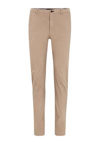 JOOP! Jeans Spodnie materiałowe 30025086 Beżowy Slim Fit. Kolor: beżowy. Materiał: materiał