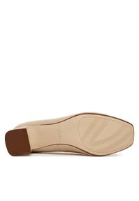 Clarks Czółenka Fernie Court 26183034 Beżowy jasny. Kolor: beżowy. Materiał: skóra, lakier #2