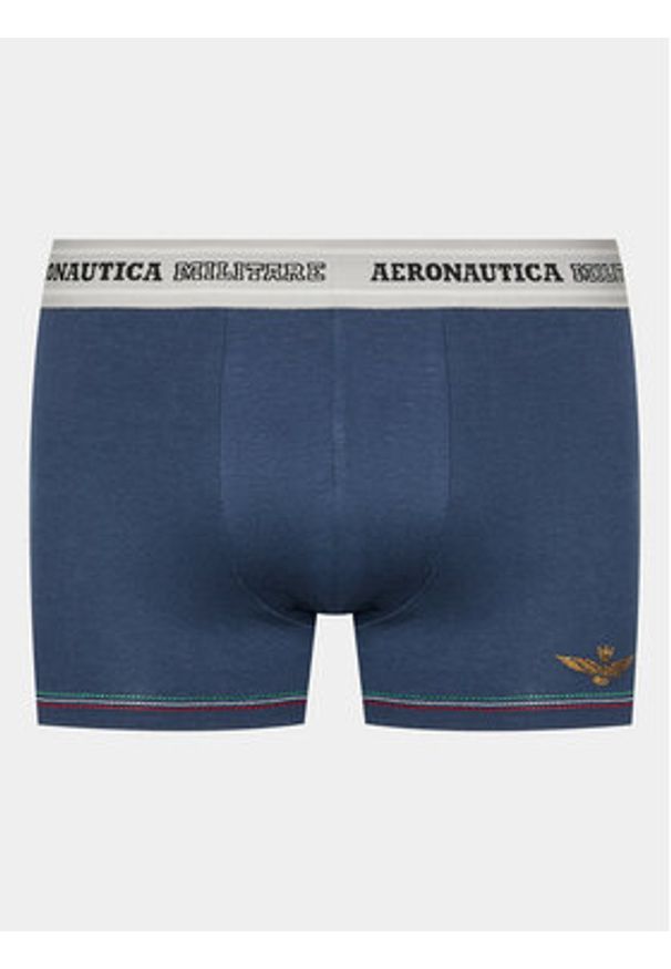 Aeronautica Militare Komplet 2 par bokserek AM1UBX004 Granatowy. Kolor: niebieski. Materiał: bawełna