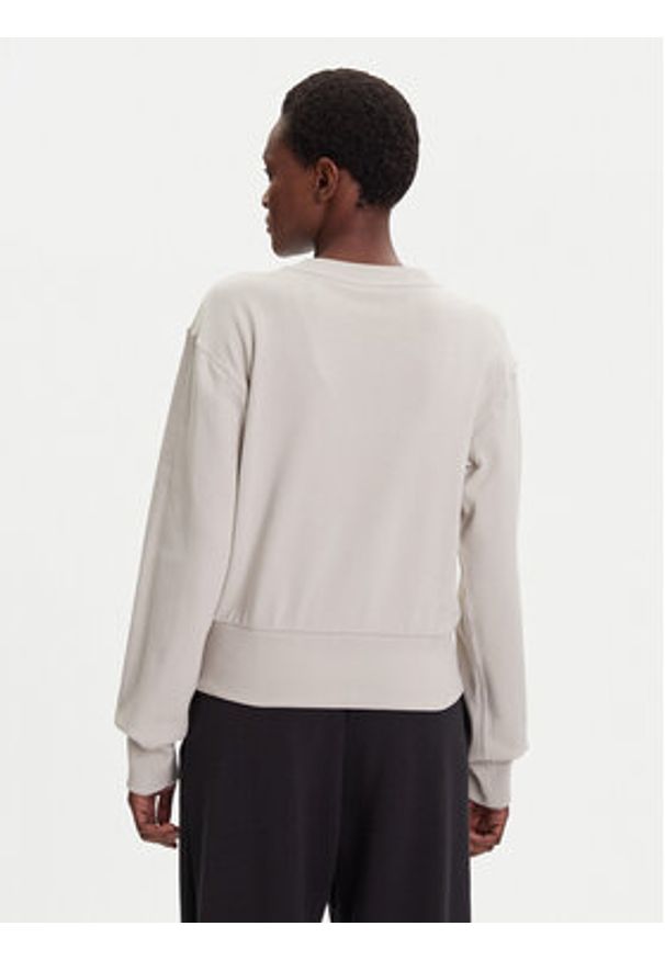 Adidas - adidas Bluza ALL SZN French Terry JV9816 Beżowy Regular Fit. Kolor: beżowy. Materiał: bawełna