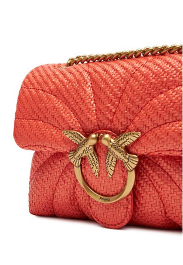 Pinko - PINKO Torebka Love Puff Mini PE 25 PLTT 100039 A2C8 Pomarańczowy. Kolor: pomarańczowy