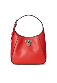 Lauren Ralph Lauren - LAUREN RALPH LAUREN Torebka 431966750007 Czerwony. Kolor: czerwony. Materiał: skórzane