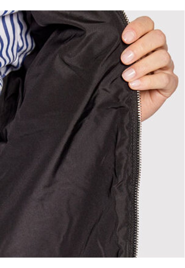 TOMMY HILFIGER - Tommy Hilfiger Kurtka przejściowa Sporty Sorona Side Zip WW0WW35089 Czarny Relaxed Fit. Kolor: czarny. Materiał: syntetyk. Styl: sportowy