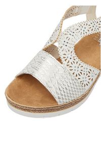 Rieker Sandały CEO-61916-80 Biały. Kolor: biały. Materiał: skóra #6