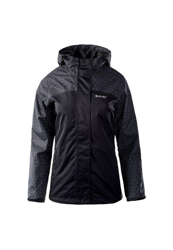 Hi-tec - Kurtka Damska Monsa II Light Wodoodporna. Kolor: czarny. Sport: turystyka piesza