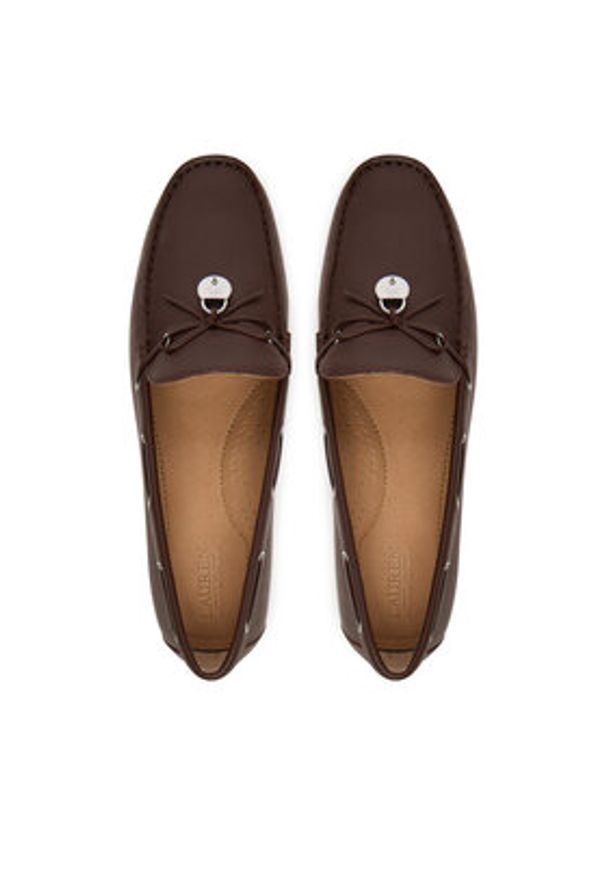 Lauren Ralph Lauren - LAUREN RALPH LAUREN Mokasyny Wylie 802967751007 Brązowy. Kolor: brązowy. Materiał: skóra