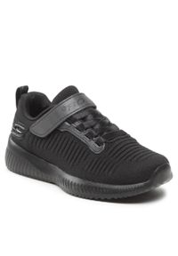 skechers - Sneakersy Skechers Charm League 85686L/BBK Black. Kolor: czarny. Materiał: materiał