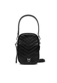 Pinko - PINKO Torebka Cargo Pouch AI 25-26 PCPL 105134 A2JC Czarny. Kolor: czarny. Materiał: skórzane