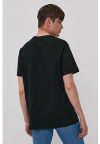 Levi's® - Levi's T-shirt męski kolor czarny z nadrukiem. Okazja: na spotkanie biznesowe, na co dzień. Kolor: czarny. Materiał: dzianina. Wzór: nadruk. Styl: biznesowy, casual #5