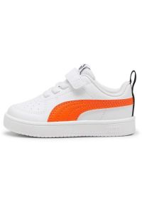 Adidasy Puma Rickie Ac Inf, Dzieci. Kolor: biały. Materiał: skóra ekologiczna, materiał