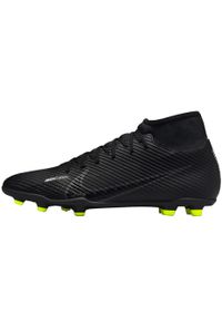 Korki Do Gry W Piłkę Nożną Nike Superfly 9 Club Na Trawę. Kolor: czarny. Sport: piłka nożna