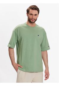 Champion T-Shirt 216548 Zielony Regular Fit. Kolor: zielony. Materiał: bawełna