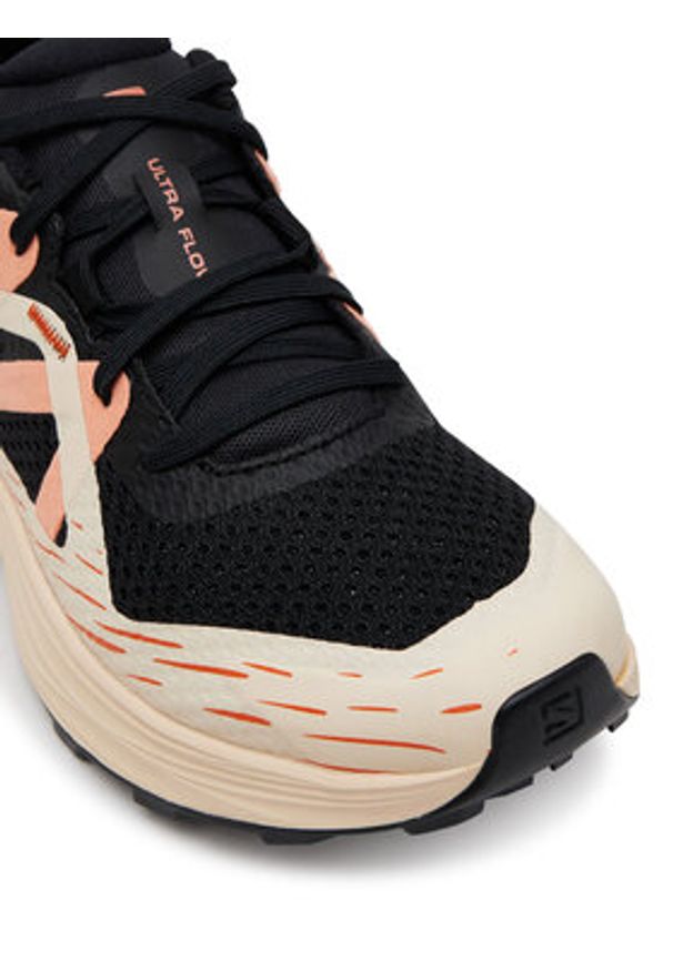 salomon - Salomon Buty do biegania Ultra Flow L47808400 Czarny. Kolor: czarny. Materiał: materiał